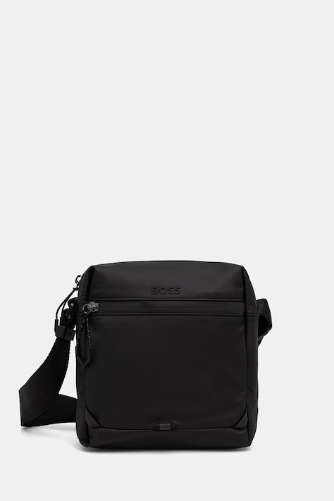 BOSS bustina da uomo Stenson_NS Zip nera 50558369