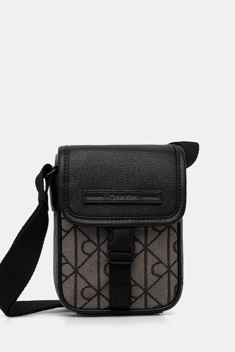 Calvin Klein saszetka męska brązowa LV04D3527G