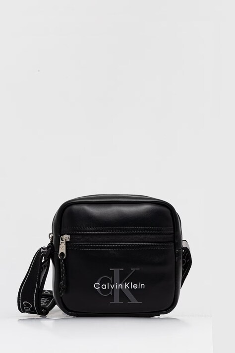 Calvin Klein saszetka męska czarna LV04D3445G