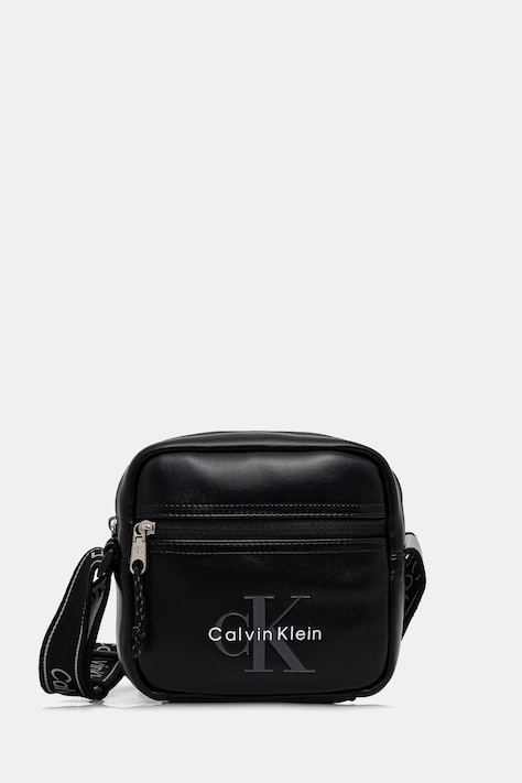 Calvin Klein φάκελος ανδρικός μαύρος LV04D3445G