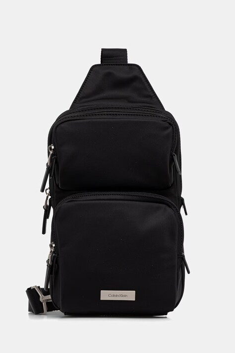 Calvin Klein saszetka męska czarna LV04D3377G