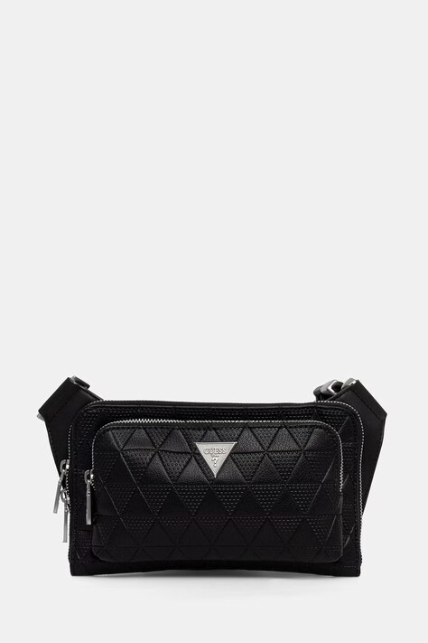 Guess бананка чоловіча TORINO чорна HMTOTE P6231
