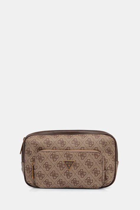 Guess mala torba za muškarce od imitacije kože MILANO bež HMMILO P6398