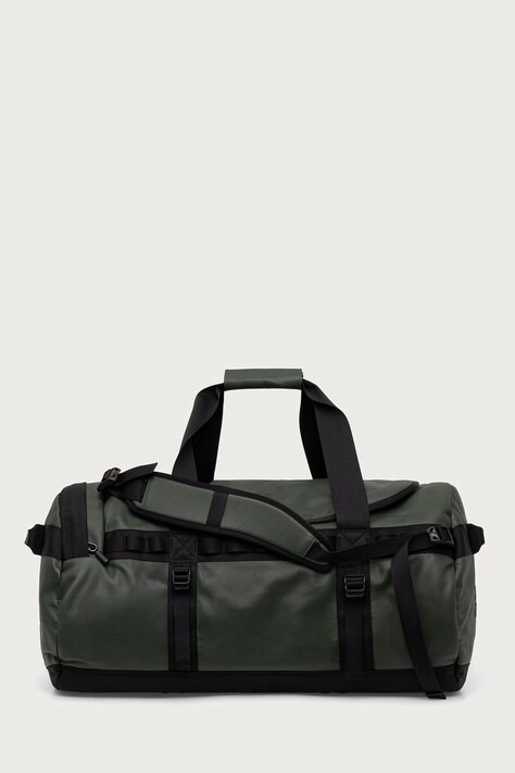 The North Face Leather Pack Base Camp Duffel torba podróżna skórzana zielona NF0A8NTGNLW1