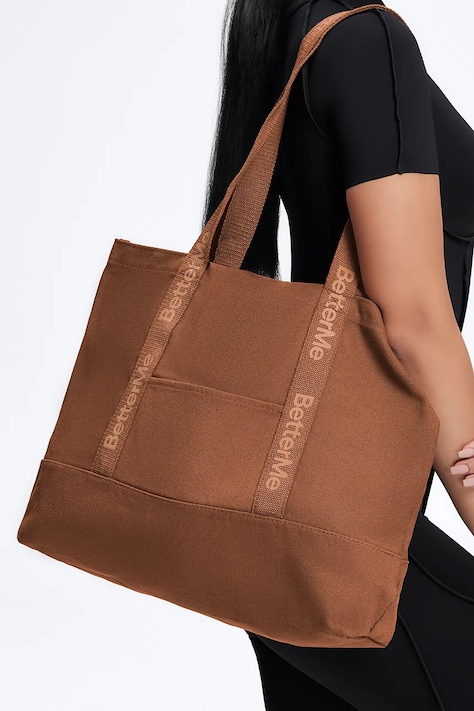 BetterMe Platnena torba Canvas Tote smeđa BAG00001