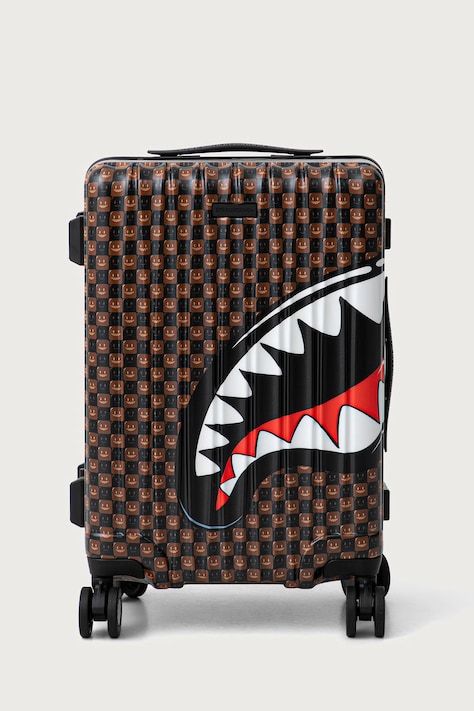 Sprayground Walizka SHARKS IN PARIS brązowa 910CL327NSZ