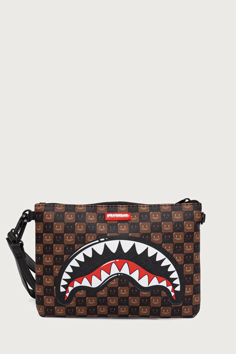 Sprayground Saszetka SHARKS IN PARIS brązowa 910B9307NSZ