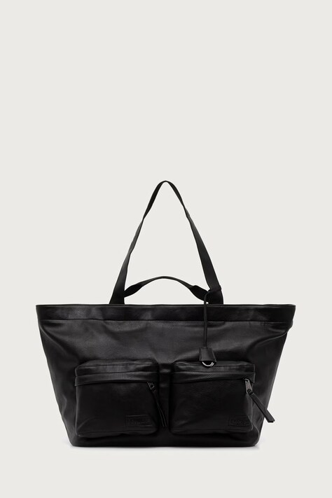 Eastpak X EGONLAB torba z imitacji skóry czarna EK0A5BOMF0M