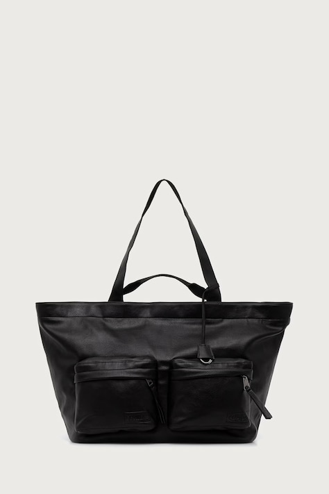 Eastpak X EGONLAB torba z imitacji skóry czarna EK0A5BOMF0M