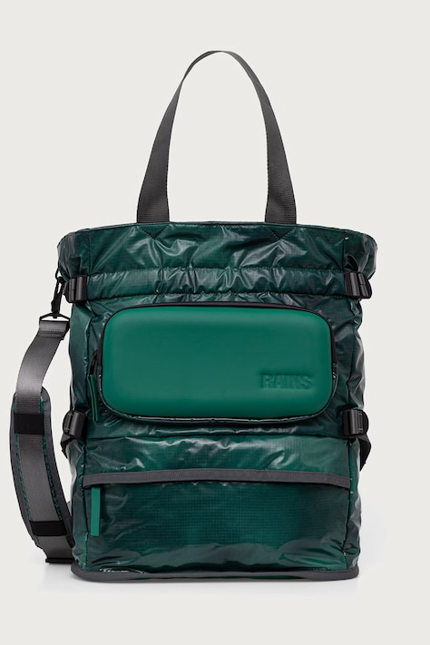 Rains Torba Sibu Shield Tote Bag W3 zielona 16940