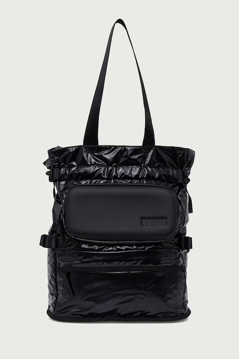 Rains Torba damska Sibu Shield Tote Bag W3 czarna 16940