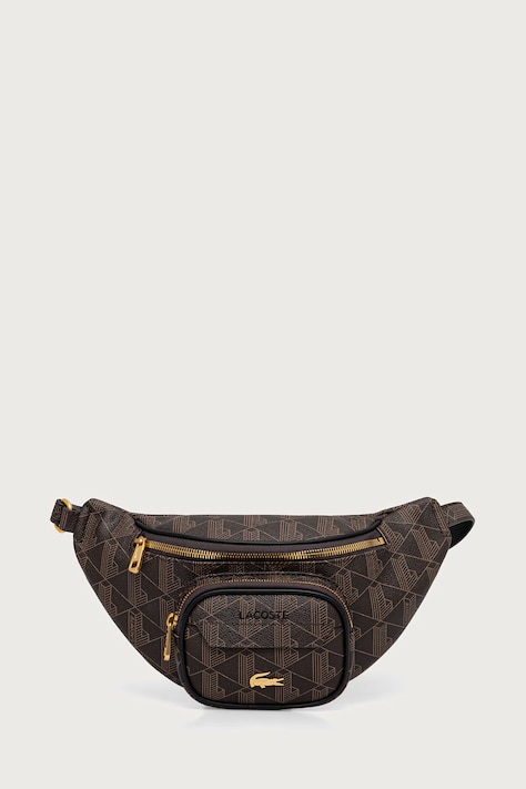 Lacoste nerka z imitacji skóry brązowa NU5420BG