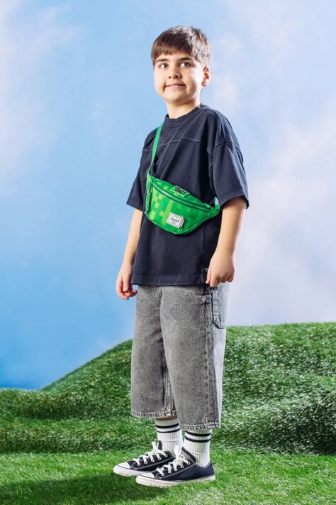 Herschel бананка Minecraft Heritage™ — AW26-TOUZWE, зелений — фото 5