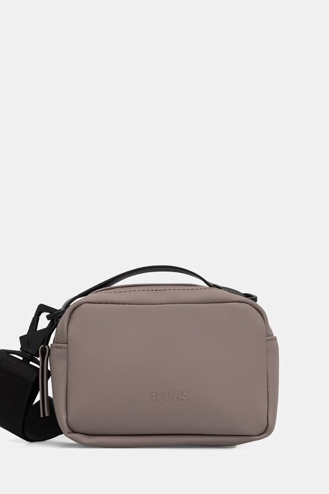 Rains saszetka Box Bag Micro W3 brązowa 14120