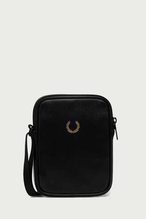 Fred Perry Saszetka skórzana czarna L3348