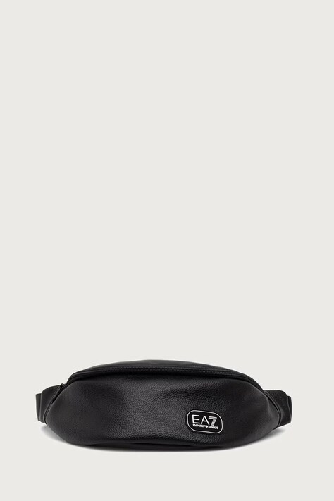 EA7 Emporio Armani nerka z imitacji skóry czarna AF29345.7X000073