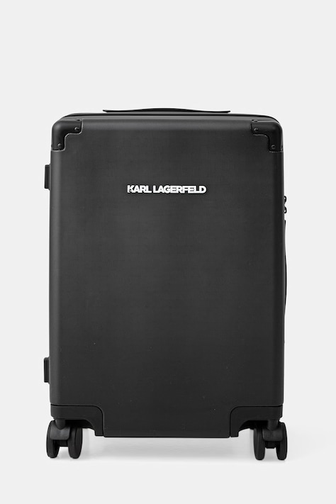 Karl Lagerfeld valiză rigidă K/ESSENTIAL neagră B3M30276