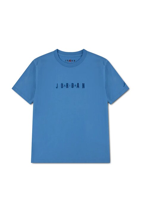 Jordan T-shirt παιδικό με βαμβάκι μπλε 95D634