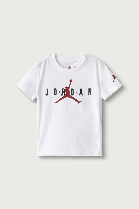 Jordan T-shirt παιδικό βαμβακερό λευκό 8U5175