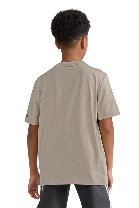 Converse T-shirt dziecięcy z bawełną szary 9CJ994