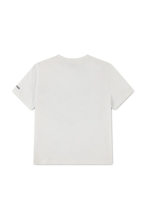 Converse T-shirt dziecięcy z bawełną biały 8CK354