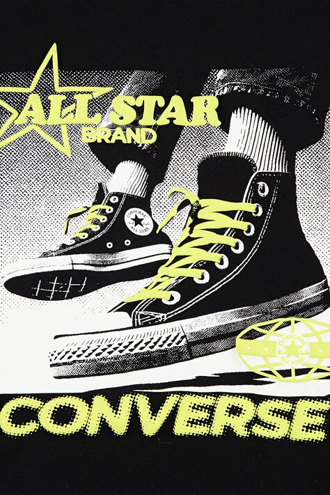 Converse футболка дитяча з бавовною — фото 3