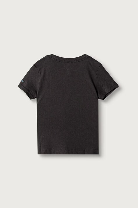 Converse T-shirt dziecięcy z bawełną czarny 8CH870
