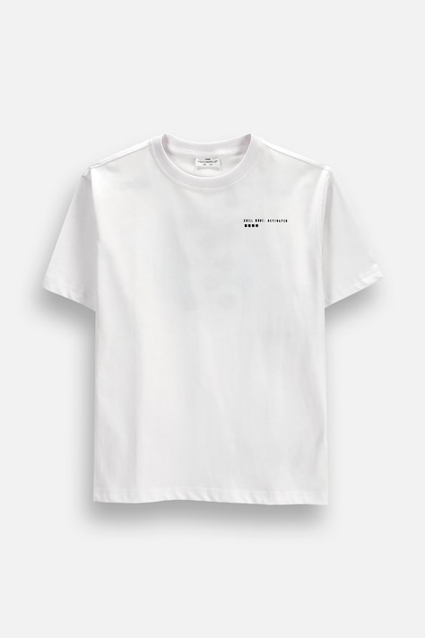 Coccodrillo T-shirt παιδικό βαμβακερό λευκό WINTER ADVENTURE BOY JUNIOR