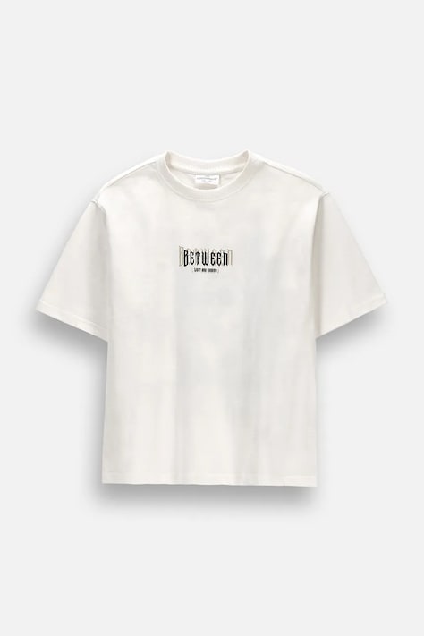Coccodrillo t-shirt παιδικό βαμβακερό μπεζ REBEL BOY JUNIOR