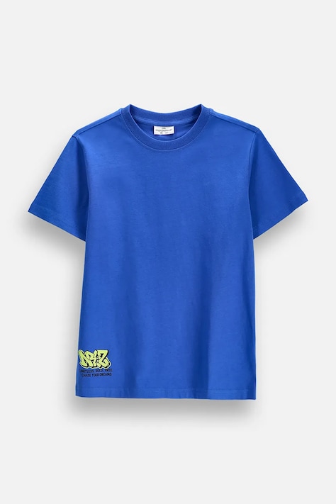 Coccodrillo t-shirt παιδικό βαμβακερό μπλε EVERYDAY BOY B