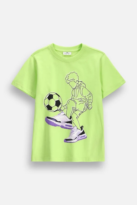Coccodrillo t-shirt παιδικό βαμβακερό πράσινο EVERYDAY BOY A