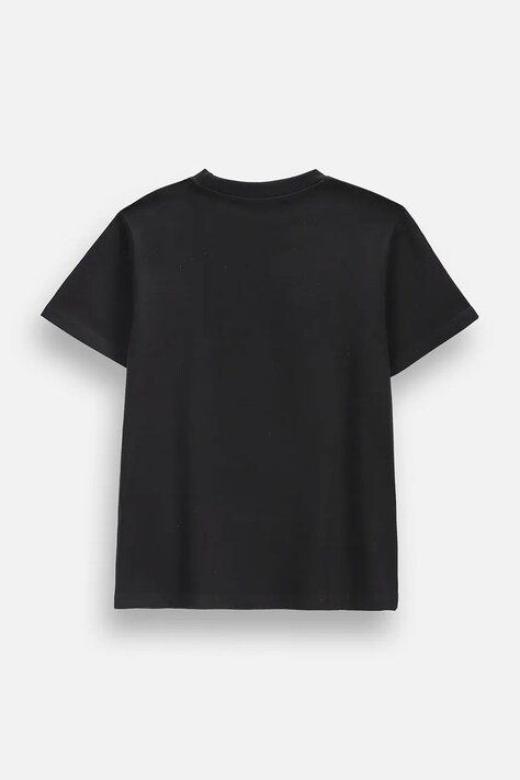 Coccodrillo t-shirt παιδικό βαμβακερό μαύρο LICENCE BOY