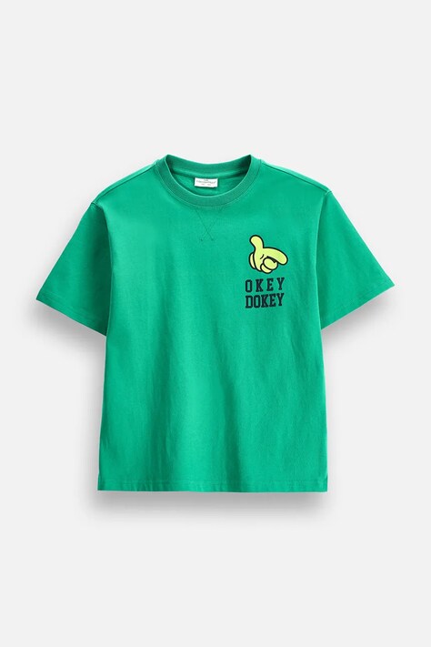 Coccodrillo t-shirt παιδικό βαμβακερό πράσινο ACADEMY BOY JUNIOR