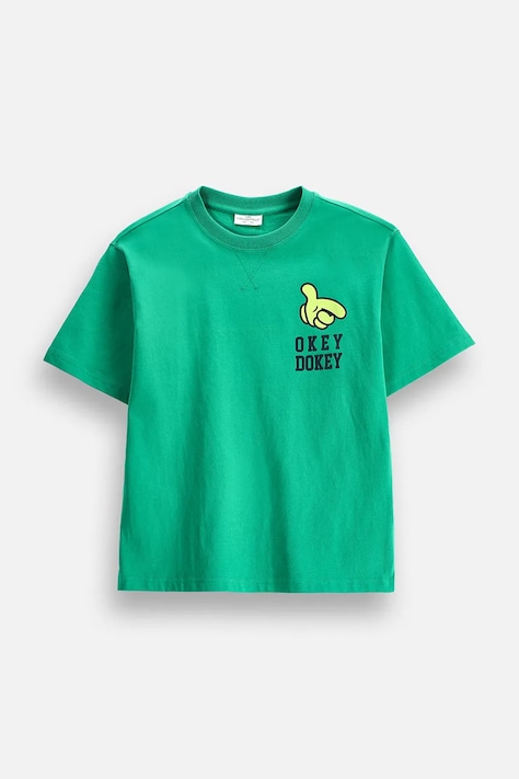 Coccodrillo t-shirt παιδικό βαμβακερό πράσινο ACADEMY BOY JUNIOR