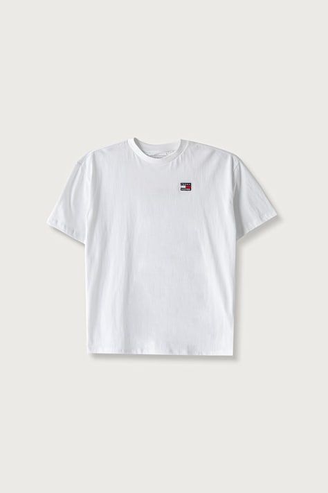 Tommy Hilfiger T-shirt basic dziecięcy bawełniany biały KS0KS00756