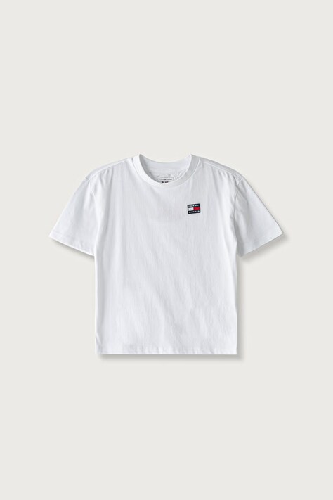 Tommy Hilfiger T-shirt basic dziecięcy bawełniany biały KS0KS00756