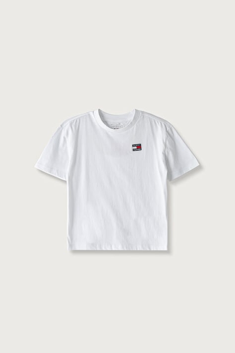 Tommy Hilfiger T-shirt basic dziecięcy bawełniany biały KS0KS00756