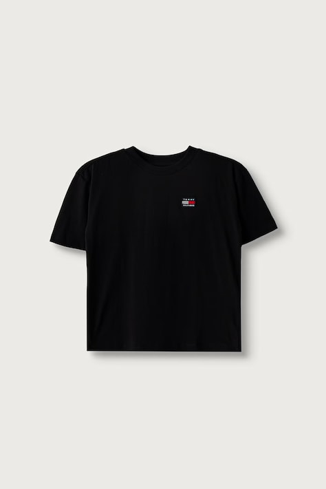 Tommy Hilfiger Basic gyerek pamut fekete KS0KS00756