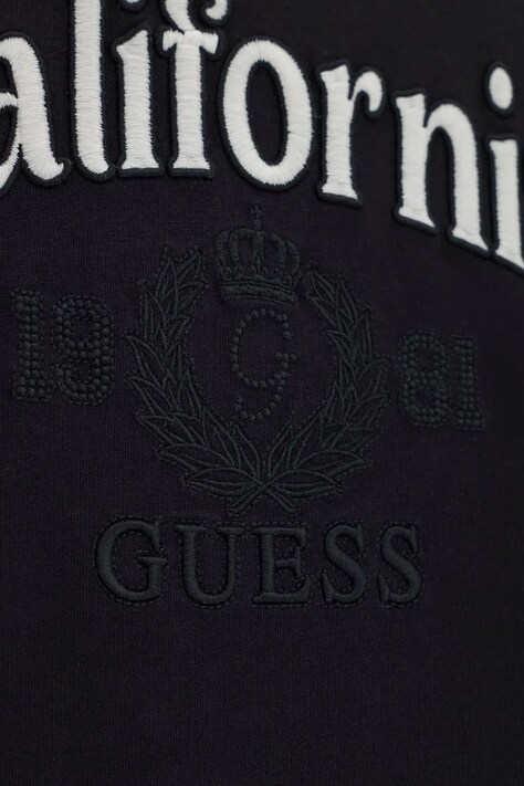 Guess футболка дитяча бавовняна — AW26-TSBZSL, чорний — фото 3