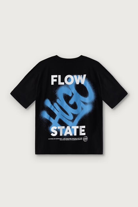 HUGO футболка дитяча бавовняна — фото 3