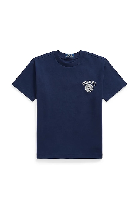 Polo Ralph Lauren t-shirt παιδικό βαμβακερό σκούρο μπλε 323B27299001