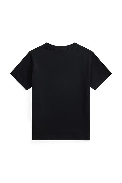 Polo Ralph Lauren T-shirt dziecięcy bawełniany czarny 322B29156001