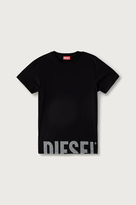 Diesel Футболка дитяча бавовняна TPRES T-SHIRT чорна J03040