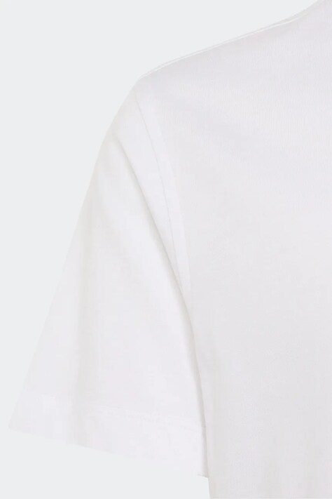 adidas T-shirt dziecięcy bawełniany biały KX2492