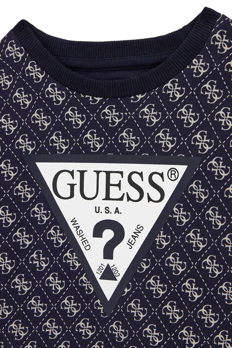 Guess футболка дитяча бавовняна — AW26-TSBZYJ, чорний — фото 3