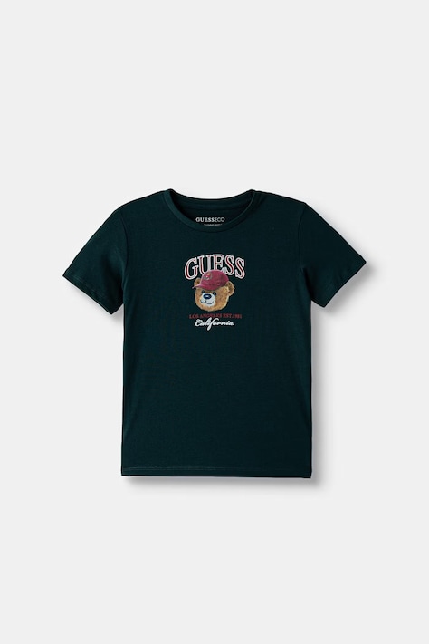 Guess gyerek pamut póló zöld N6YI13 K3801