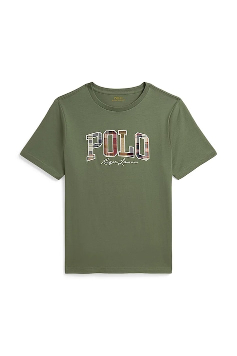 Polo Ralph Lauren tričko detské bavlnené zelené 323B18474001