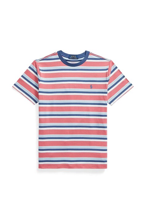 Polo Ralph Lauren T-shirt παιδικό βαμβακερό ροζ 323B18469001