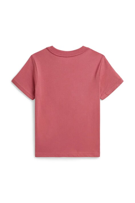 Polo Ralph Lauren T-shirt dziecięcy bawełniany różowy 322B18890002