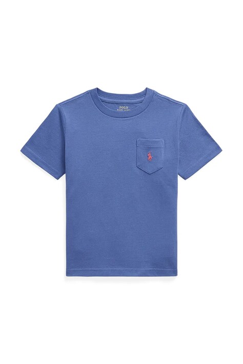 Polo Ralph Lauren t-shirt παιδικό βαμβακερό σκούρο μπλε 322970333506